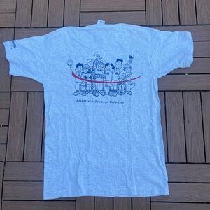 Y2K vintage 90s Ameritech single stitch gray graphic t- shirt men’s size large